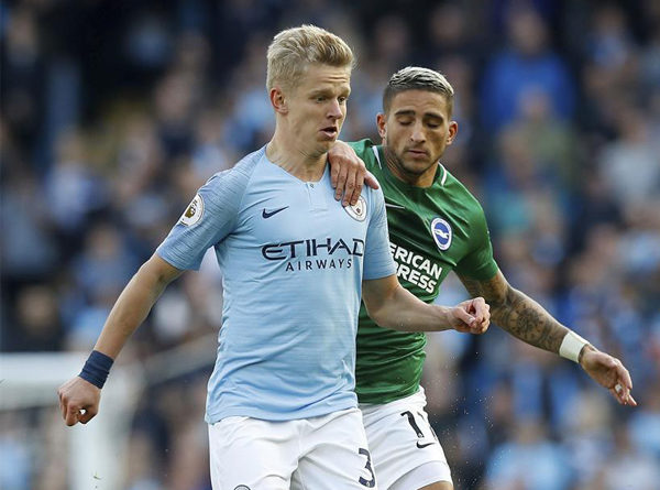 Zinchenko Klaim Guardiola Sebagai Pelatih Nomor Satu Dunia