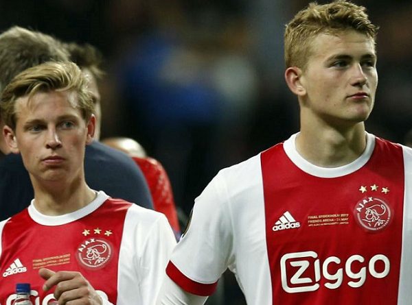 Duo Ajax, De Ligt Dan De Jong Disarankan Agar Pilih Barcelona Ketimbang Manchester City