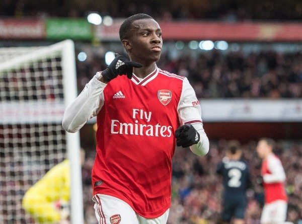 Eddie Nketiah Klaim Tidak ada Permusuhan dengan Lacazette
