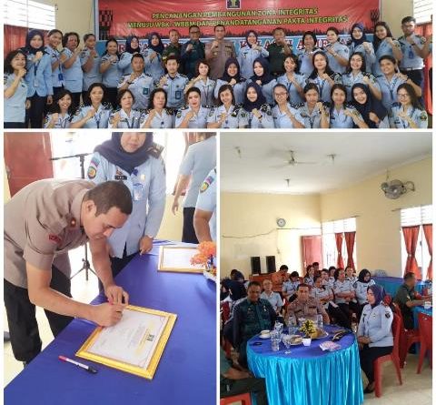 Kapolsek Medan Helvetia Menghadiri Zona Integritas Menuju WBK/WBBM Di Rutan Perempuan Kelas II A Medan