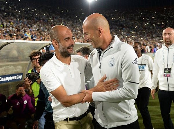 Real Madrid Kontra Man City, Zidane Tak Ingin Fokus Kepada Rivalitas Guardiola