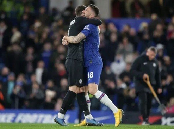 Lakukan Penyelamatan Krusial, Giroud: Kepa Layak Jadi Man of The Match!