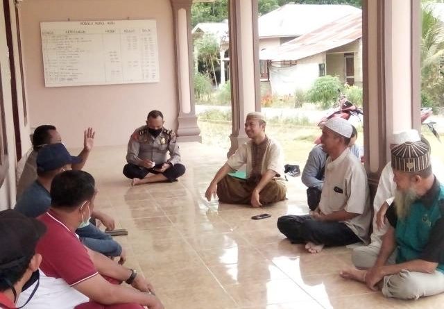 Sampaikan Maklumat Kapolri, Kapolsek Firdaus Himbau Jemaah Tabligh Tidak Laksanakan Musyawarah