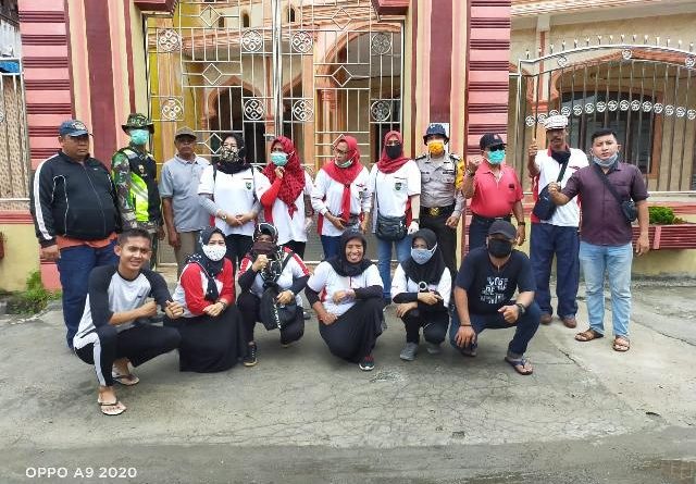 Bantu Pemkab Asahan Dalam Antisipasi Covid19, DPC PPMA Kisaran Timur Lakukan Penyemprotan Desinfektan