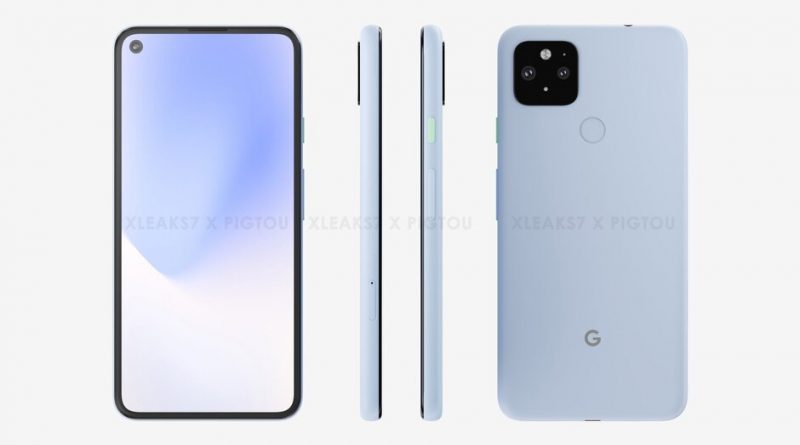 Desain Google Pixel 5 Beredar
