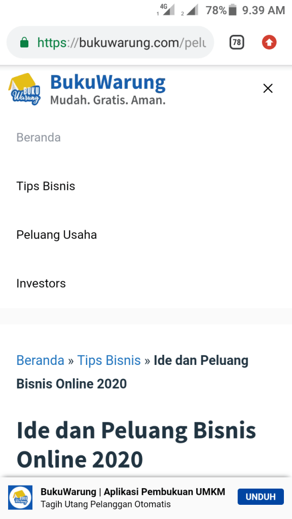 Buku Warung