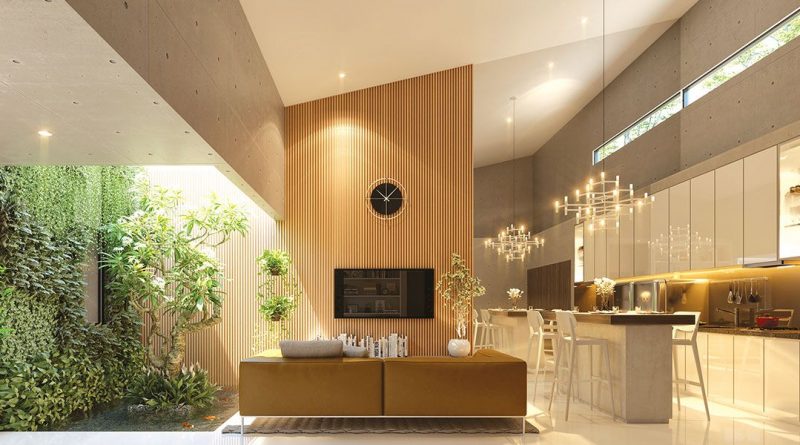 Inner Court Yard - Samanea Hill