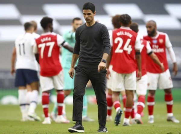 Kalah dari Spurs, Arteta Frustasi Arsenal Makin Jauh dari Kompetisi Eropa