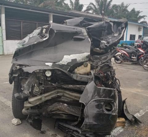 Laka Di Jalan Tol, Supir Mopen Chevrolet Spin Luka Ringan