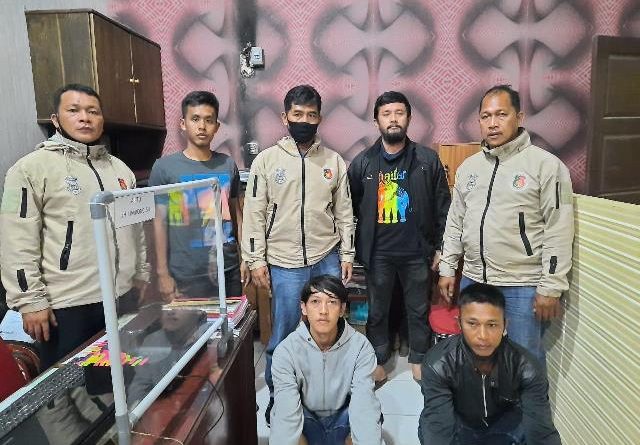 Tim Scorpion Satreskrim Polres Sergai Ciduk 2 Tersangka Pencuri HP Di Mesjid Agung Sergai