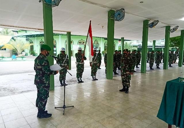 Lepas Anggota Pindah Satuan, Begini Pesan Dandim 0104/Atim