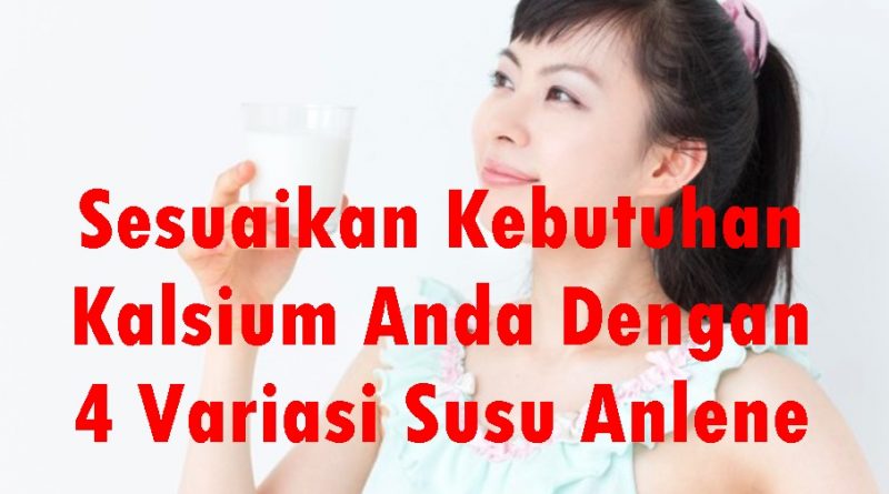 Variasi susu Anlene