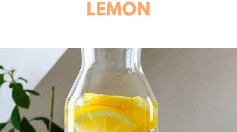 Cara Membuat Infused Water Lemon