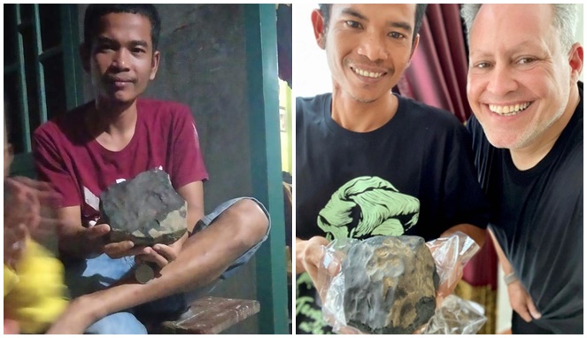 Batu meteor Joshua yang laku dibeli kolektor hingga Rp26 miliar