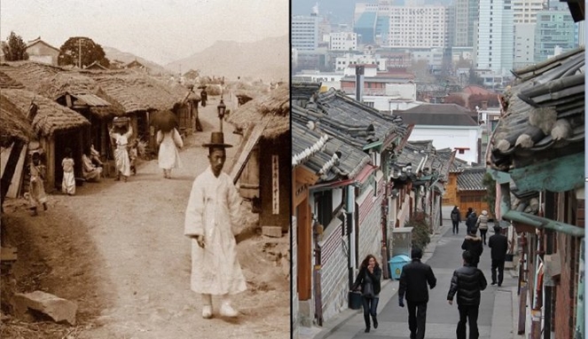 Korea dulu vs sekarang