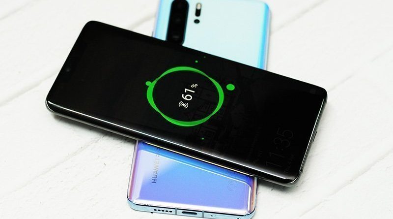 Smartphone Huawei dengan Wireless Charging