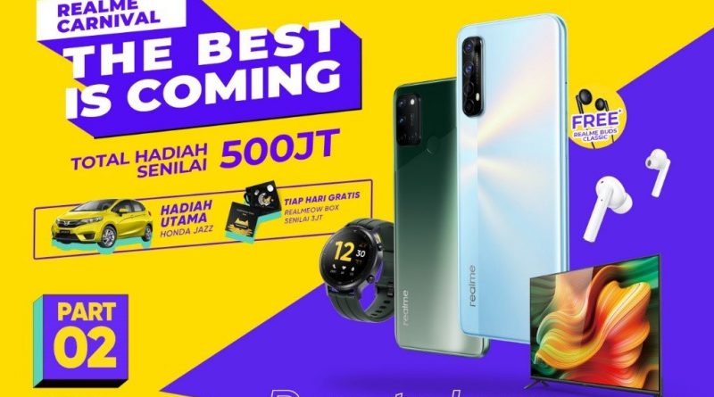 Ramaikan Harbolnas, Realme Sebar Hadiah