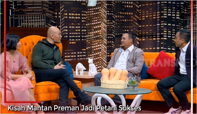 Kisah Bagas Suratman sampai dibahas di Hitam Putih