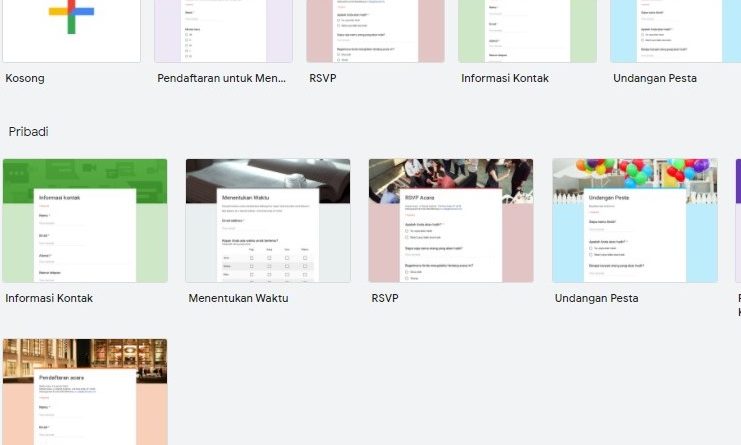 Cara Buat Kuesioner di Google Form