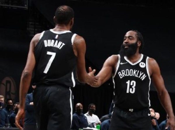 James Harden Kevin Durant Bawa Nets Tumbangkan Bucks