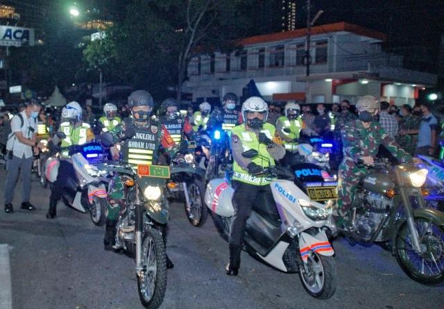 Patroli Pengamanan Malam Tahun Baru 2021