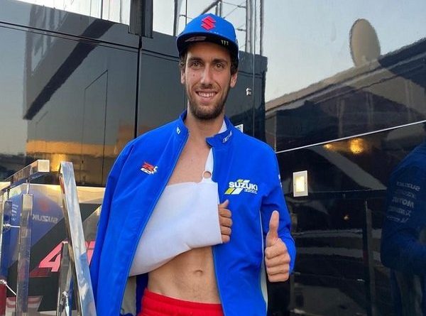 Alex Rins Akui Kondisi Bahunya Sudah Seperti Normal Lagi