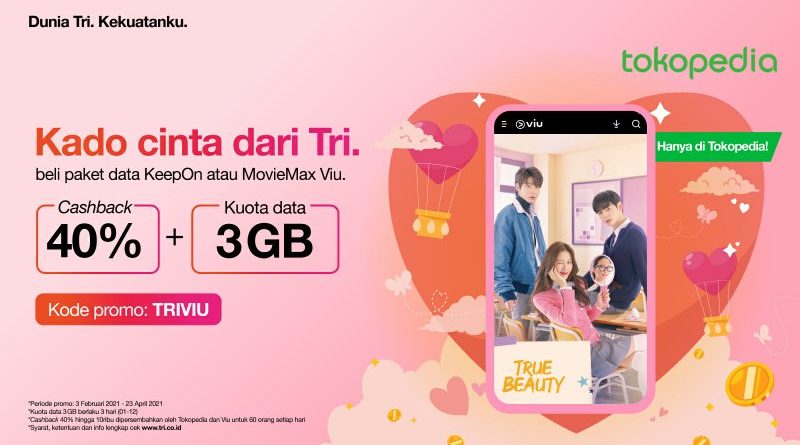 Kado Cinta dari Operator 3