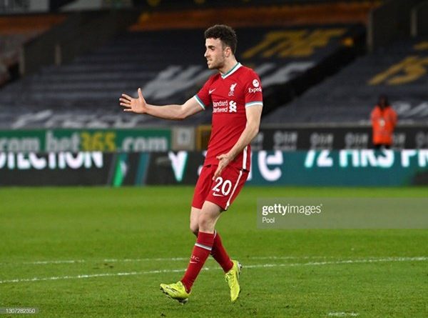 Diogo Jota Anggap Golnya ke Gawang Wolves Sangat Spesial