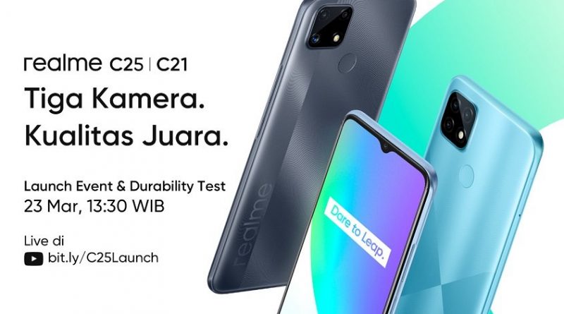 Realme C25 dan C21