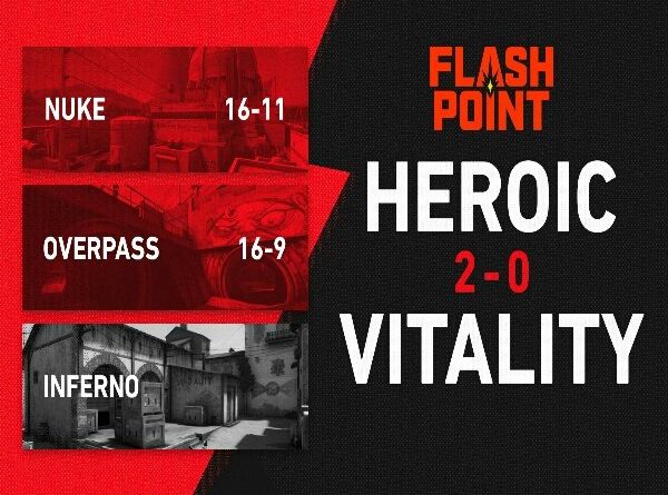 Heroic Singkirkan Pemimpin RMR Eropa Team Vitality di Flashpoint Three