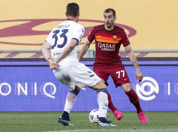 Jose Mourinho dan Henrikh Mkhitaryan Berdamai di AS Roma