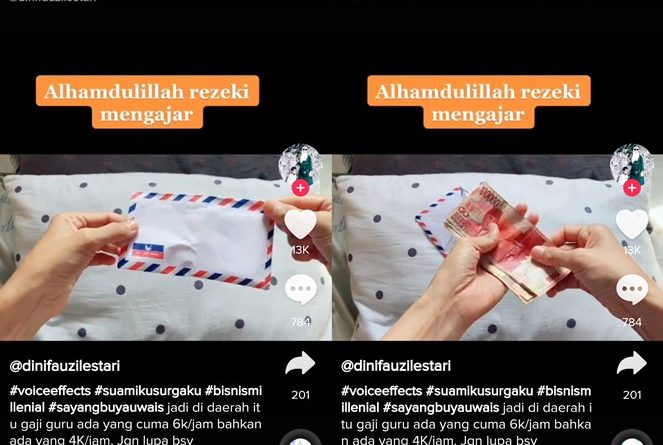 Gaji Suaminya Sebagai Guru Honorer Hanya Rp 144 Ribu