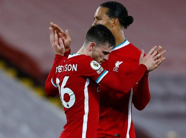 Robertson Komentari Absennya Van Dijk di Euro