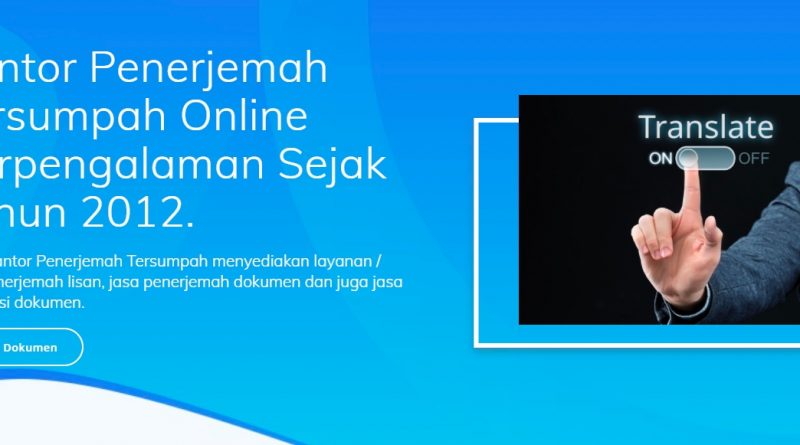 Jasa Penerjemah Tersumpah