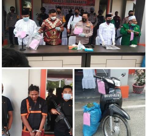 Pelaku Pembunuh Ketua MUI Labura Diancam Seumur Hidup