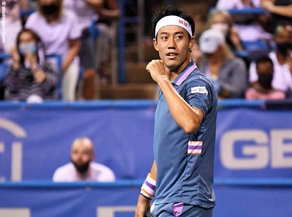 Kei Nishikori Segel Kemenangan Di Perempatfinal Washington Open