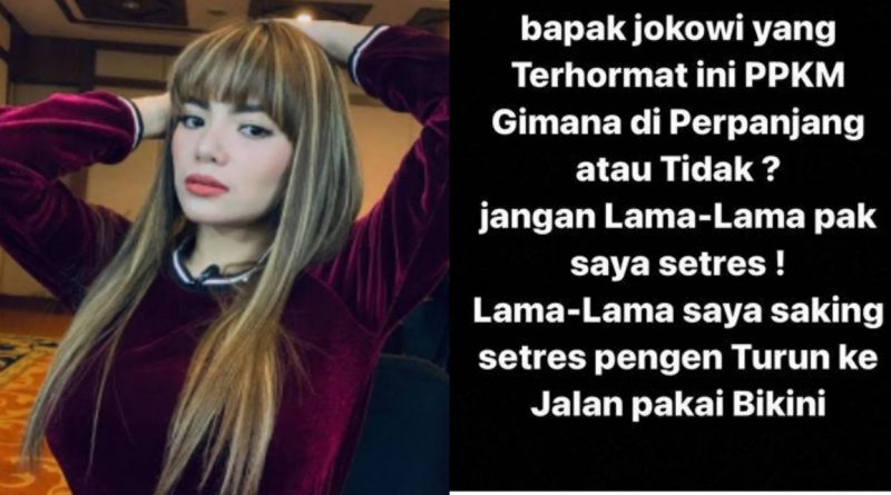 Dinar Candy Diamankan Polisi dan Mengaku Menyesal