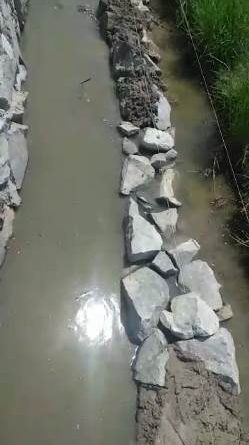 Pasangan Batu Jaman Now, Ala P3A Saluyu Desa Tengkurak