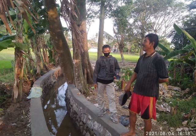 Normalisasi Saluran Irigasi Kp.Kulung Baya Desa Sidoko Telah Rampung, Petani Gembira