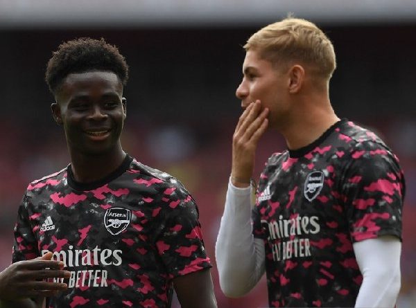 Jangan Terlalu Membebani Saka dan Smith Rowe, Arsenal!