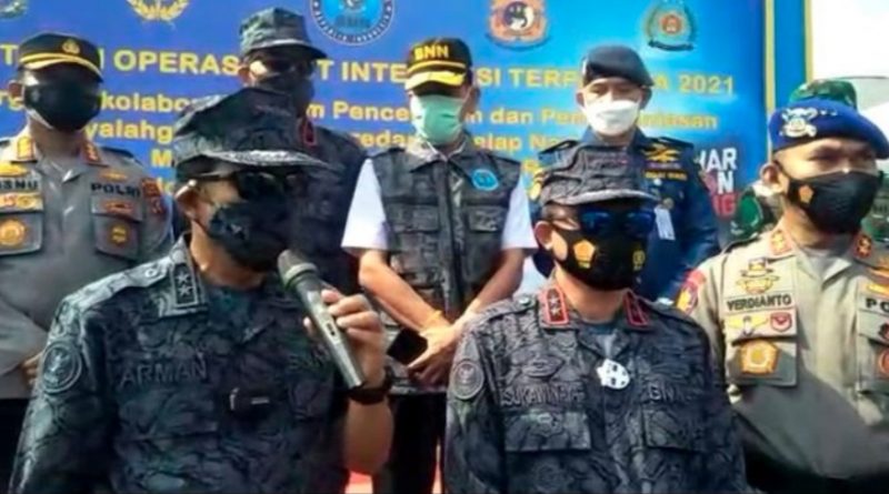 Penyeludupan 122 Kg Sabu Berhasil Di Gagalkan Oleh BNN
