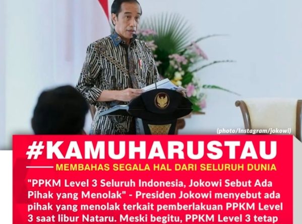 PPKM Level 3 Seluruh Indonesia