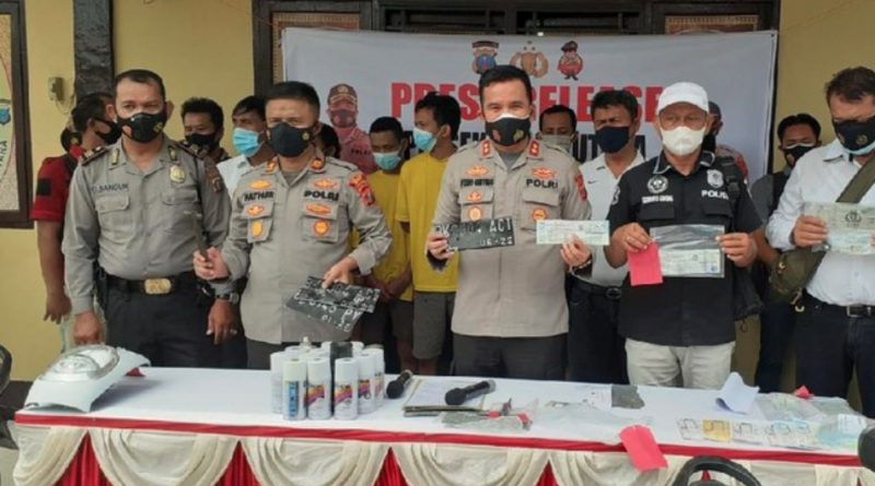 Sindikat Curanmor Binjai Ditangkap