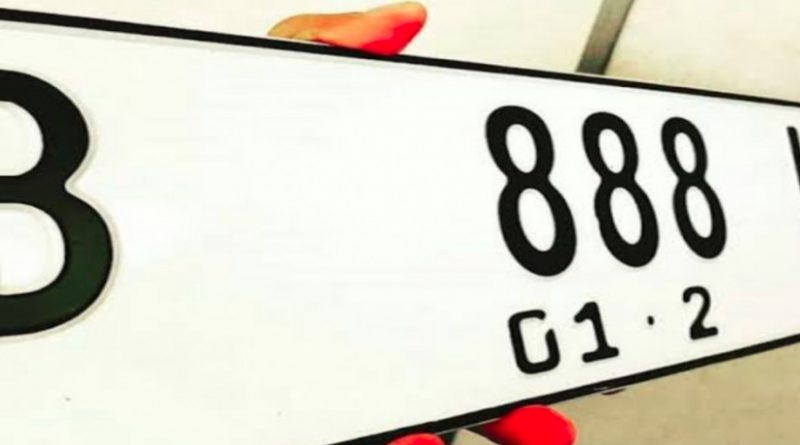 Pelat Nomor Putih Kendaraan dengan Chip RFID Berlaku Mulai 2022