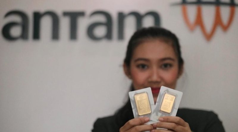 Harga Emas Antam Terjun Bebas ke Level Termurah 1 Bulan