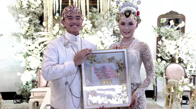 Inilah Makna Maskawin dari Kaesang untuk Erina