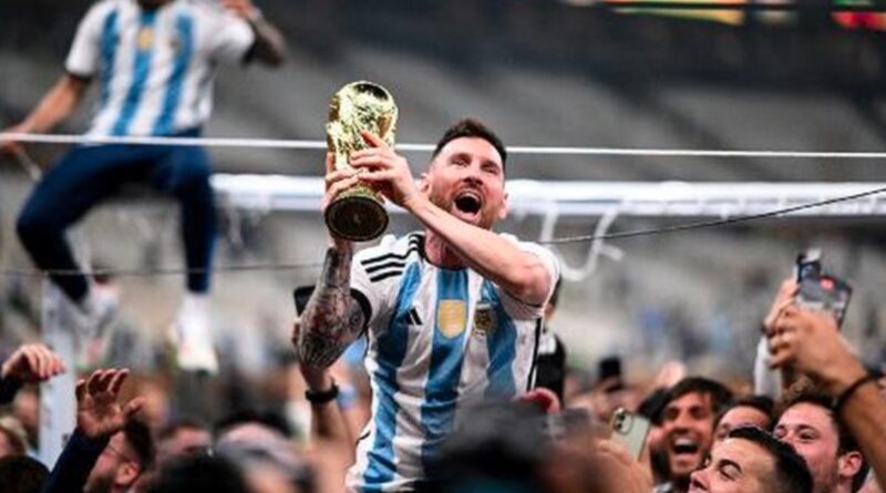 Tim Nasional Argentina menjadi juara Piala Dunia 2022