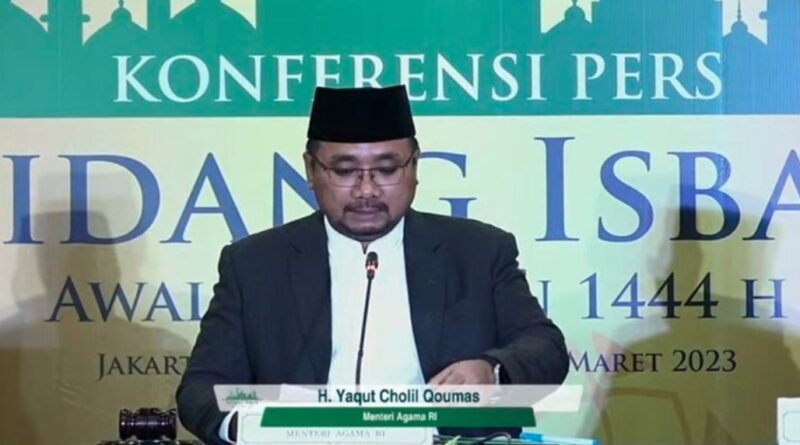 1 Ramadan Jatuh Pada 23 Maret 2023