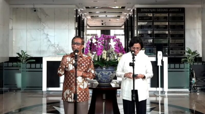 Tim Mahfud-Sri Mulyani Siapkan Fakta Terbaru Soal Rp300 T