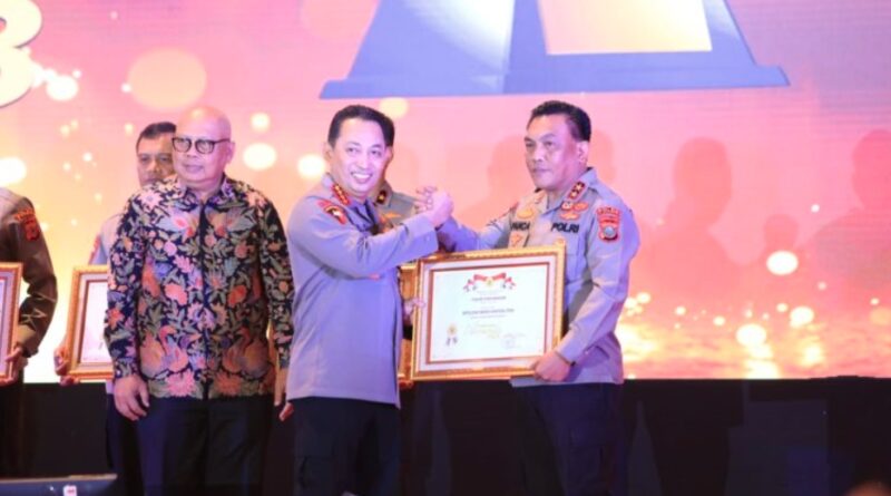 Polda Sumut Raih Penghargaan Kompolnas Award 2023 sebagai Polda Terbaik